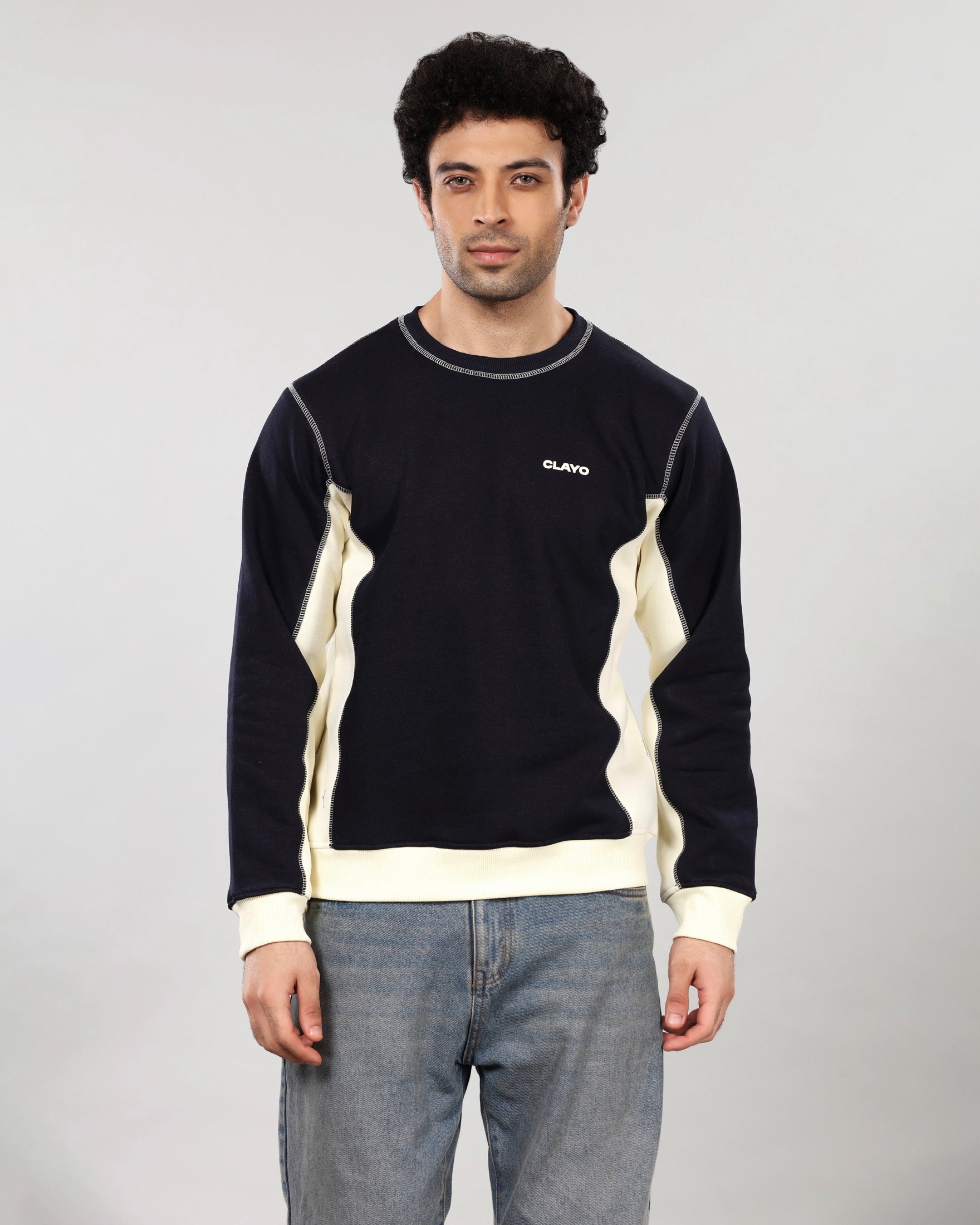 DUAL TONE SWEATSHIRT