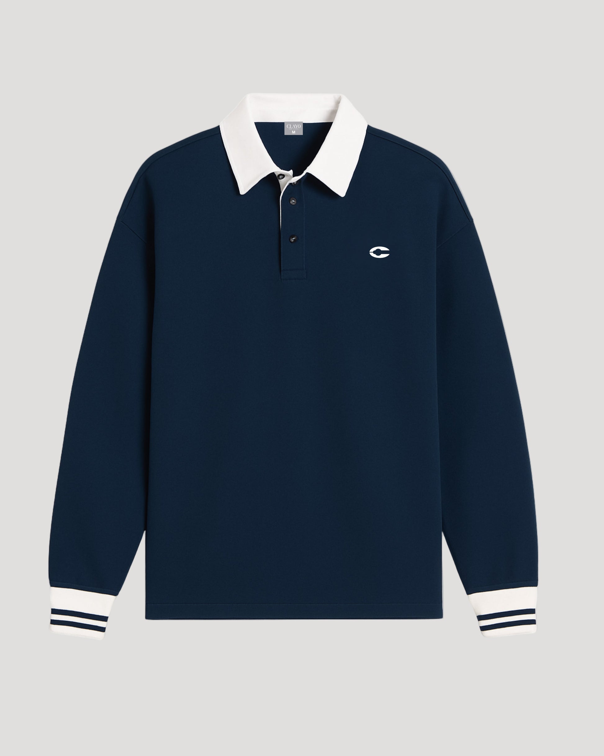REGULAR RUGBY POLO - NAVY BLUE