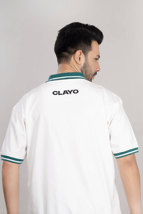 OVERSIZE POLO - Off White